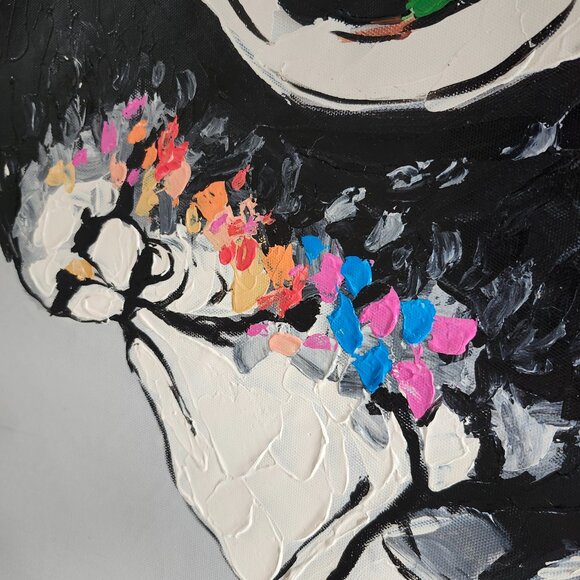 Oil on canevas Monkey cool - Picture 3 of 5